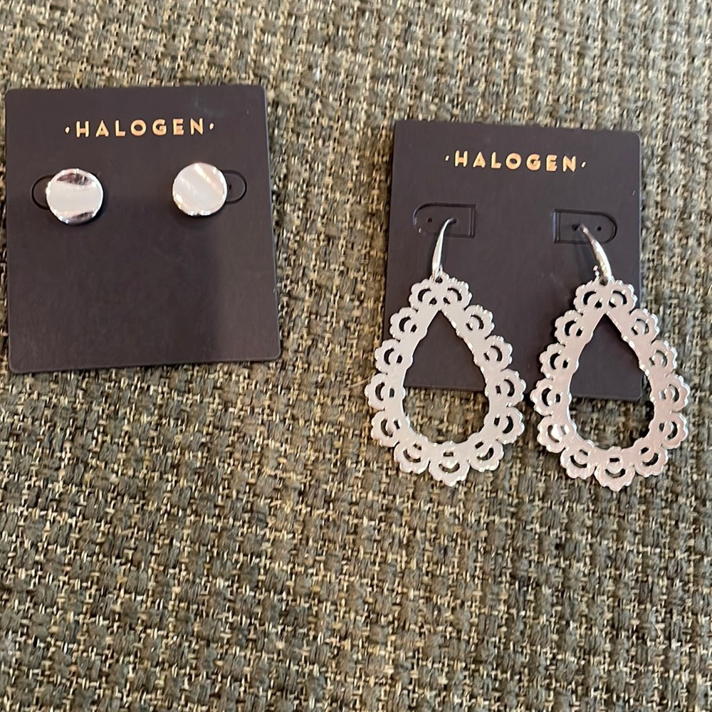 Halogen earrings